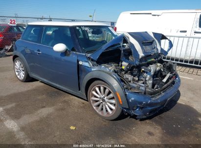 2011 MINI COOPER S Blue  Gasoline WMWSV3C53BTY22471 photo #1