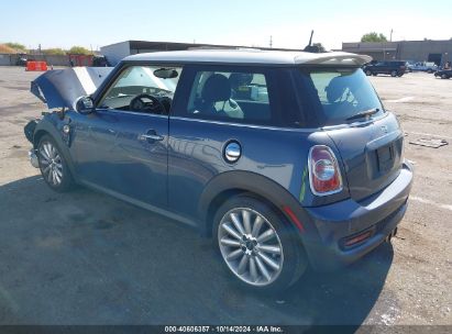 2011 MINI COOPER S Blue  Gasoline WMWSV3C53BTY22471 photo #4