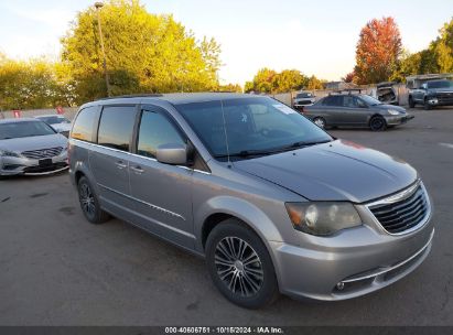 2014 CHRYSLER TOWN & COUNTRY S Silver sports v flexible fuel 2C4RC1HG0ER251975 photo #1