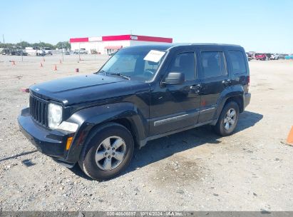 2012 JEEP LIBERTY SPORT Black  Gasoline 1C4PJLAK3CW101127 photo #3