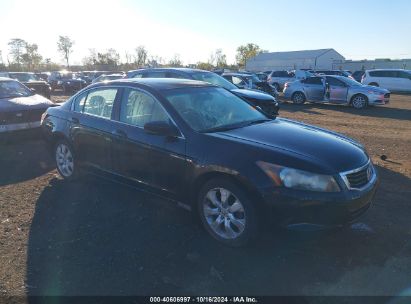 2009 HONDA ACCORD 2.4 EX-L Black  Gasoline 1HGCP26879A195251 photo #1