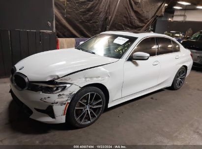 2020 BMW 330I White  Gasoline 3MW5R1J04L8B19967 photo #3