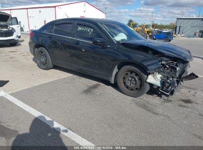 2013 CHRYSLER 200 LX Black  Flexible Fuel 1C3CCBAG8DN767734 photo #1