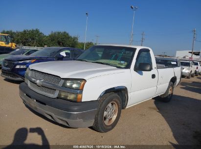 2003 CHEVROLET SILVERADO 1500 White  Gasoline 1GCEC14X83Z309127 photo #3