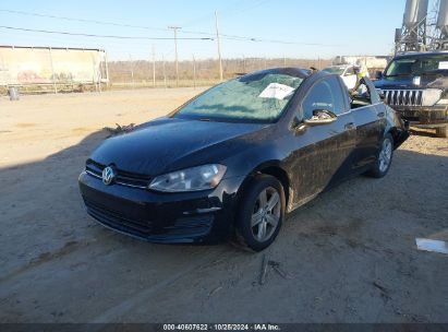 2015 VOLKSWAGEN GOLF SPORTWAGEN TDI S 4-DOOR Black  Diesel 3VWCA7AU4FM508222 photo #3