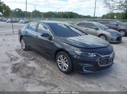 2018 CHEVROLET MALIBU LT Black  Gasoline 1G1ZD5STXJF230703 photo #1