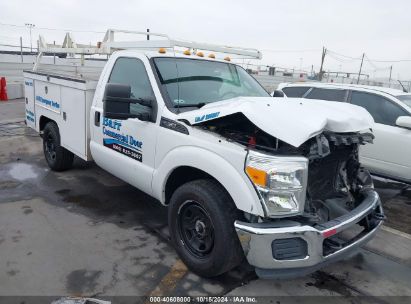 2015 FORD F-350 CHASSIS XL White  Gasoline 1FDRF3E6XFEC73359 photo #1