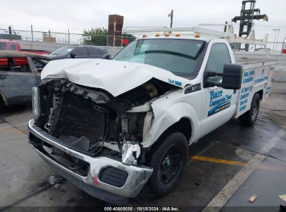 2015 FORD F-350 CHASSIS XL White  Gasoline 1FDRF3E6XFEC73359 photo #3