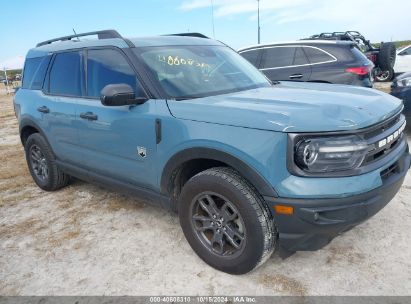 2021 FORD BRONCO SPORT BIG BEND Blue  Gasoline 3FMCR9B61MRB40097 photo #1