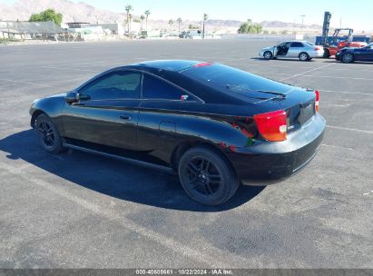 2002 TOYOTA CELICA Black  Gasoline JTDDR32T720138413 photo #4