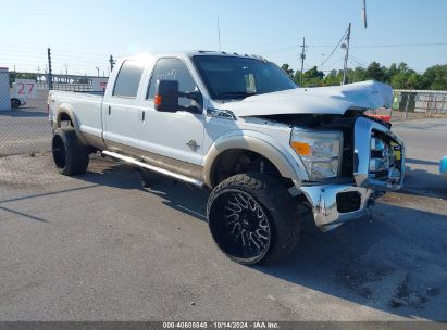 2012 FORD F-250 LARIAT White  Diesel 1FT7W2BT8CEA59837 photo #1