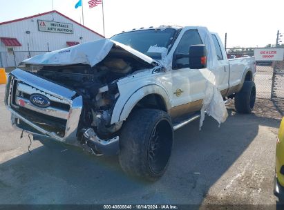 2012 FORD F-250 LARIAT White  Diesel 1FT7W2BT8CEA59837 photo #3