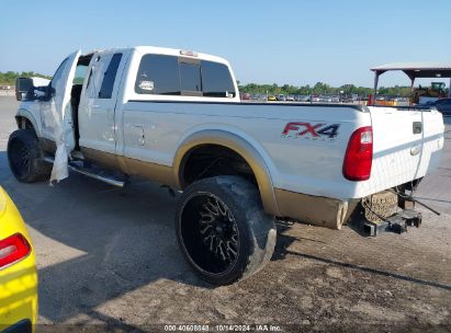 2012 FORD F-250 LARIAT White  Diesel 1FT7W2BT8CEA59837 photo #4