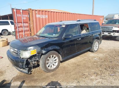 2012 FORD FLEX SEL Black  gas 2FMGK5CC5CBD06296 photo #3