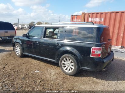 2012 FORD FLEX SEL Black  gas 2FMGK5CC5CBD06296 photo #4