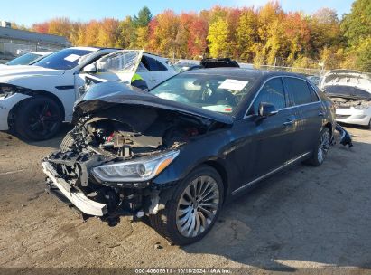 2018 GENESIS G90 5.0 ULTIMATE Black  Gasoline KMHG54JH9JU041566 photo #3