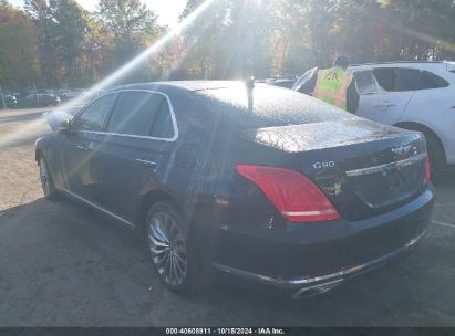 2018 GENESIS G90 5.0 ULTIMATE Black  Gasoline KMHG54JH9JU041566 photo #4