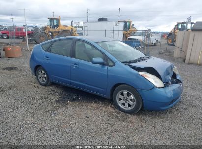 2005 TOYOTA PRIUS Blue  Hybrid JTDKB20U453031162 photo #1