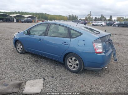 2005 TOYOTA PRIUS Blue  Hybrid JTDKB20U453031162 photo #4