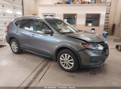 2017 NISSAN ROGUE SV Gray  Gasoline JN8AT2MV1HW271207 photo #1