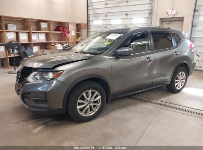 2017 NISSAN ROGUE SV Gray  Gasoline JN8AT2MV1HW271207 photo #3