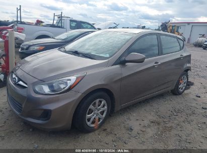 2012 HYUNDAI ACCENT GS Gold  Gasoline KMHCT5AE3CU011370 photo #3