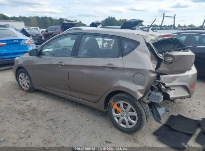 2012 HYUNDAI ACCENT GS Gold  Gasoline KMHCT5AE3CU011370 photo #4