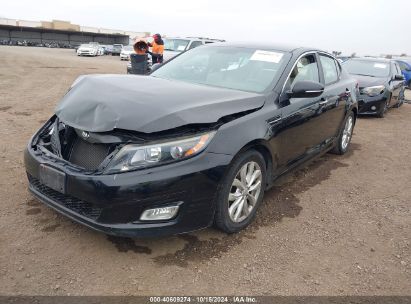 2014 KIA OPTIMA EX Black  Gasoline 5XXGN4A74EG272009 photo #3