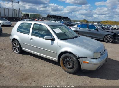 2003 VOLKSWAGEN GOLF GL/GL 2.0L Silver  Gasoline 9BWBK61J734068263 photo #1