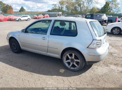 2003 VOLKSWAGEN GOLF GL/GL 2.0L Silver  Gasoline 9BWBK61J734068263 photo #4