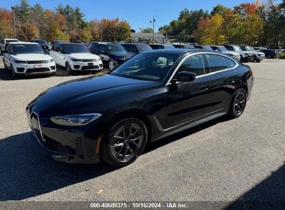 2023 BMW I4 EDRIVE40 Black  electric WBY73AW01PFP60365 photo #3