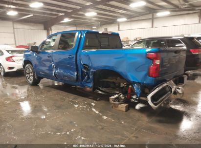 2024 CHEVROLET SILVERADO 1500 4WD  SHORT BED LT Blue  Gasoline 1GCUDDED7RZ246433 photo #4