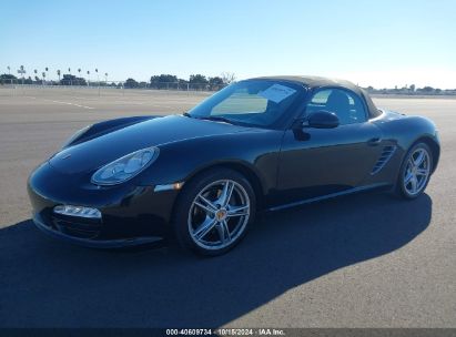 2009 PORSCHE BOXSTER Black  Gasoline WP0CA29829U710473 photo #3