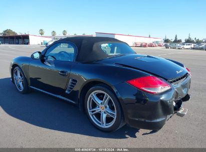 2009 PORSCHE BOXSTER Black  Gasoline WP0CA29829U710473 photo #4