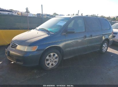 2003 HONDA ODYSSEY EX Gray  Gasoline 5FNRL186X3B104272 photo #3