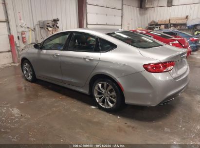 2015 CHRYSLER 200 S Gray  Gasoline 1C3CCCBB4FN614151 photo #4