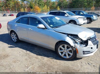 2016 CADILLAC ATS STANDARD Silver  Gasoline 1G6AG5RX9G0114654 photo #1