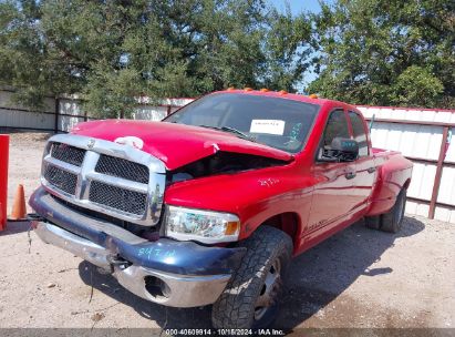 2003 DODGE RAM 3500 SLT/LARAMIE/ST Red  Diesel 3D7MA48C53G859224 photo #3