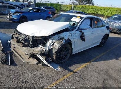 2024 HONDA CIVIC SI SEDAN White  Gasoline 2HGFE1E5XRH474795 photo #3