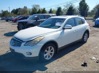 2010 INFINITI EX35 JOURNEY White  Gasoline JN1AJ0HR4AM751572 photo #3