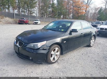 2007 BMW 530XI Black  Gasoline WBANF73517CU22823 photo #3