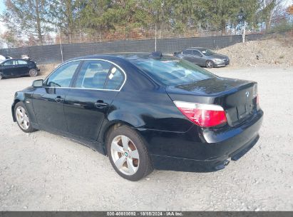 2007 BMW 530XI Black  Gasoline WBANF73517CU22823 photo #4