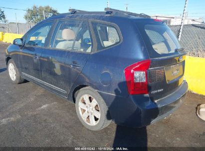 2008 KIA RONDO LX V6 Blue  Gasoline KNAFG526087173909 photo #4