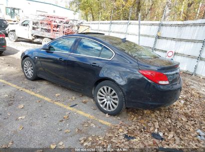 2011 BUICK REGAL CXL RUSSELSHEIM Black  Gasoline W04GT5GC6B1006654 photo #4