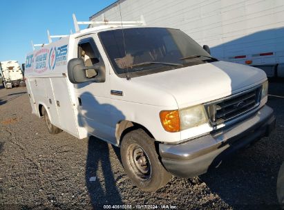 2006 FORD E-350 CUTAWAY White  Gasoline 1FDSE35L36HB33369 photo #1