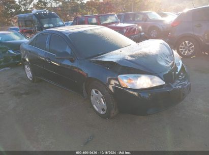 2007 PONTIAC G6 VALUE LEADER Black  Gasoline 1G2ZF58B774198950 photo #1