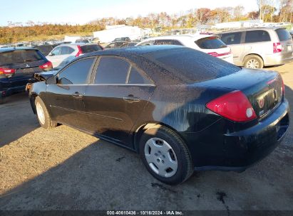 2007 PONTIAC G6 VALUE LEADER Black  Gasoline 1G2ZF58B774198950 photo #4