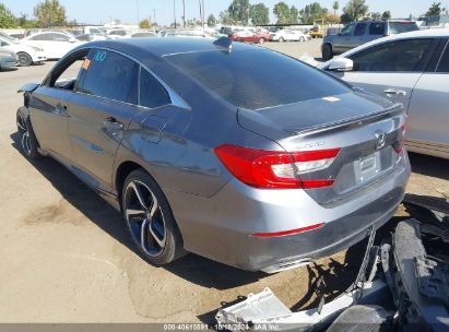 2020 HONDA ACCORD SPORT Gray  Gasoline 1HGCV1F37LA053333 photo #4