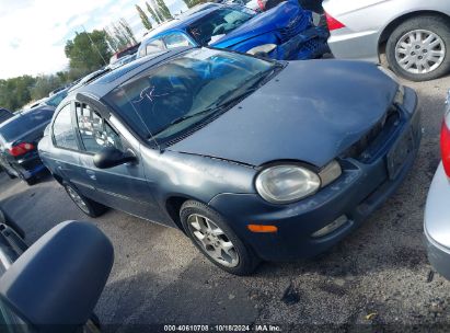 2002 DODGE NEON SXT Gray  Gasoline 1B3AS56C52D530300 photo #1