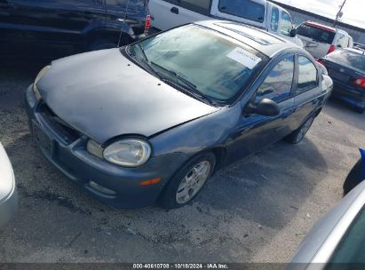 2002 DODGE NEON SXT Gray  Gasoline 1B3AS56C52D530300 photo #3